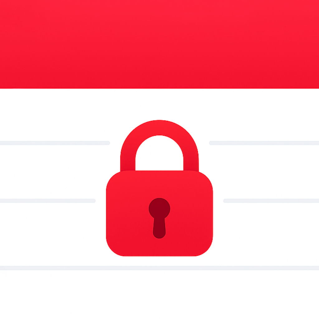 Lock Notes icon